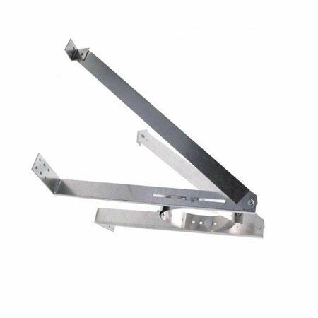 SELKIRK Selkirk  5 - 8 in. Ultra-Temp Stainless Steel Wall Support Band Assembly, Silver 4014524